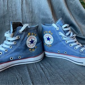 Hand Embroidered Converse